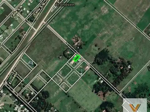 Terreno en Venta 20  mts Frente