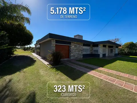Venta 5.000 mts2 Casa 323 mts  El Quebrachal