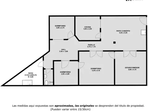 Depto Tipo Casa en Venta de 4 ambientes