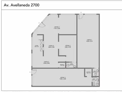 Avellaneda 2700 , Piso 0
