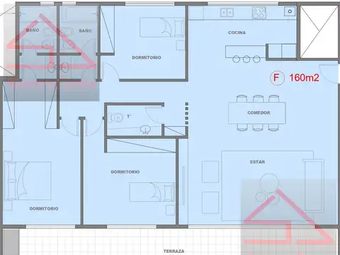 Departamento en Venta de 4 ambientes