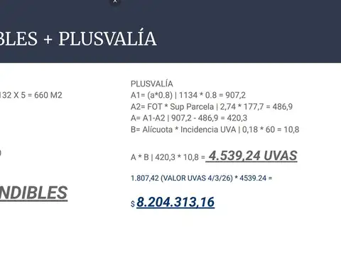 Terreno en Venta de 178,0 m2