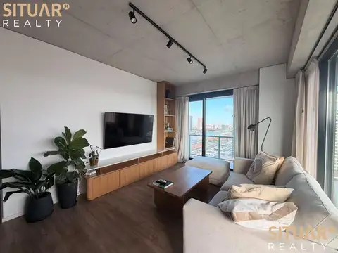 Alquiler departamento 3 ambientes amoblado con cochera en Quartier del Bajo Puerto Madero