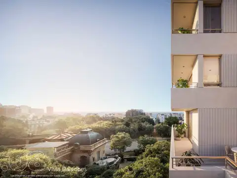 Departamento en venta 2 ambientes Duplex Terraza Recoleta Piso Alto Orientación Norte