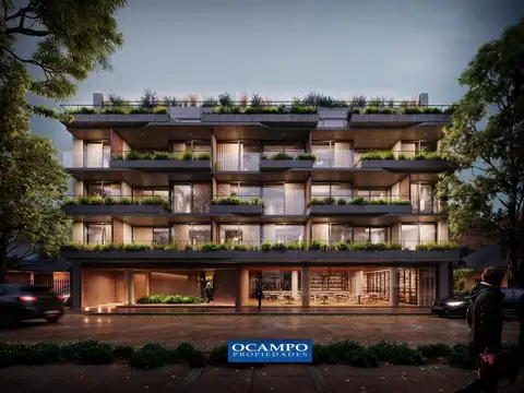 Penthouse en Las Cañitas con rooftop privado, piscina y terraza