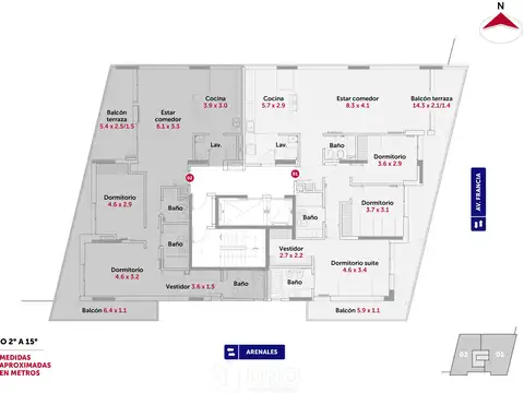 Departamento en Venta de 4 ambientes