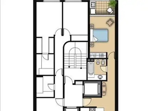 Departamento en Venta de 1 dormitorio