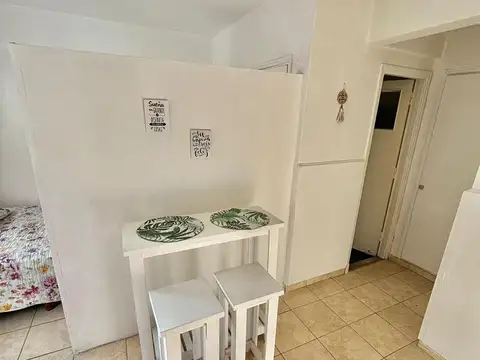 Departamento 1 ambiente en el Centro
