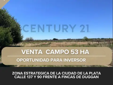 Venta de campo en La Plata