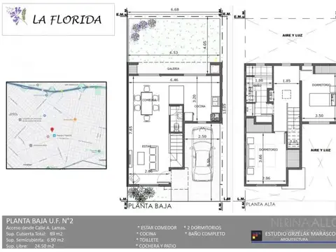 Depto Tipo Casa en Venta de 2 dormitorios