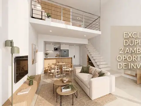 VENTA DUPLEX 2 AMBIENTES EN PALERMO HOLLYWOOD