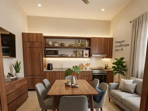 Casa 3 ambientes con 1 baño