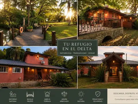 Casa Quinta  en Venta en Antequera, Zona Delta, Tigre
