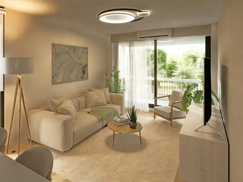 DEPARTAMENTO DE UN DORMITORIO VENTA PISCINA Y ESPACIOS VERDES FISHERTON ROSARIO
