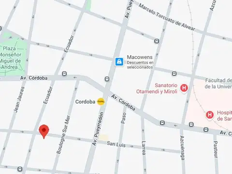 Departamento en Venta de 2 ambientes