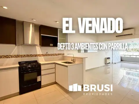 DEPARTAMENTO EN VENTA EN EL COUNTRY EL VENADO - 3 AMBIENTES CON AMENITIES