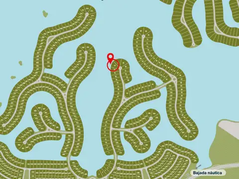 Lote/terreno al lago en venta en Barrio Amarras, Puertos del Lago