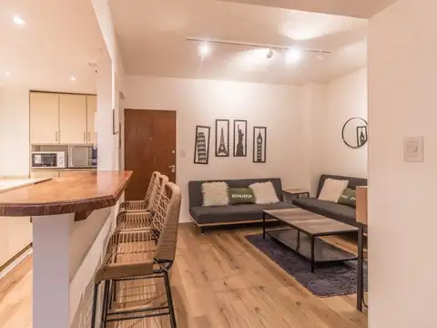 Departamento 2 ambientes con 1 baño