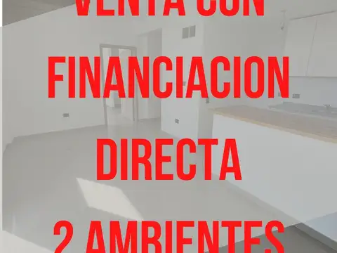 2 AMBIENTES: 50% anticipo + 36 cuotas.HIPOTECA DIRECTA 3º C