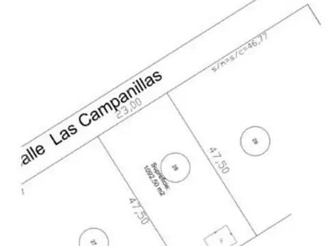 Terreno en Venta de 3300,0 m2