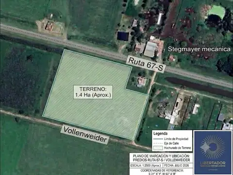 Terreno 136x108mts Las Tunas