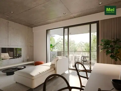Departamento Monoambiente con 1 baño