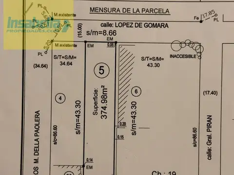 Terreno en Los Pinares