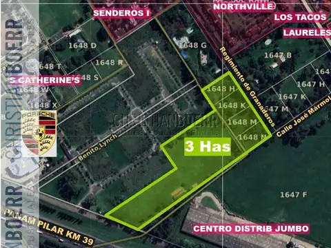 Terreno en Venta, FOS 40